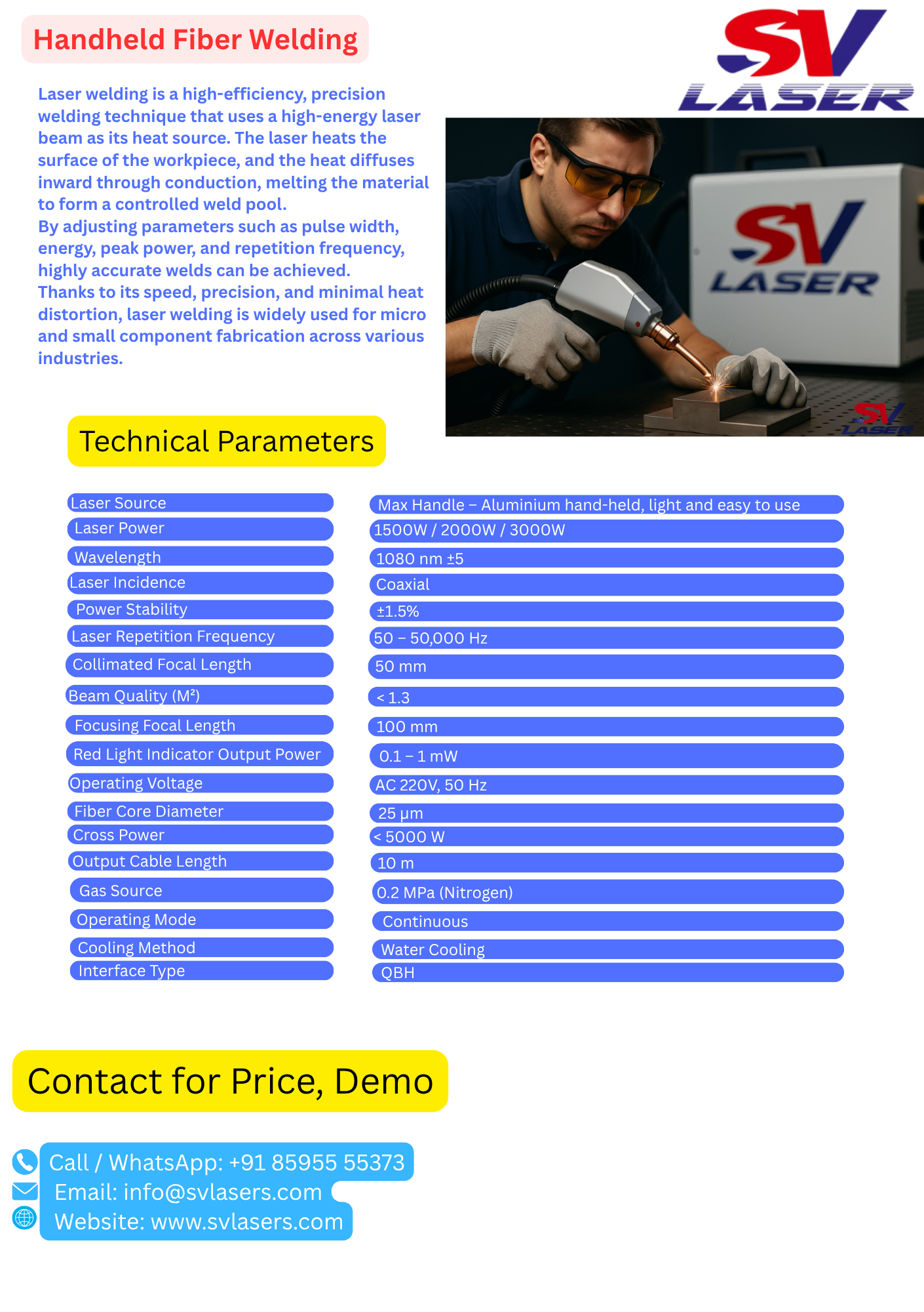 Handheld Fiber Welding