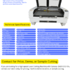 Laser Cutting Machine with Camera- 1410 CCD CO₂