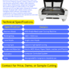 1410 Single Head Laser Cutting Machine (1400 × 1000 mm)