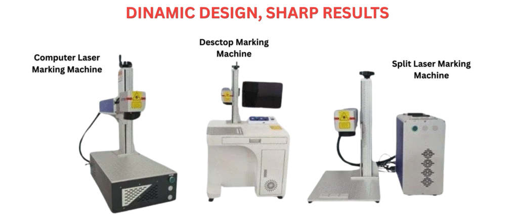 Laser marking machines types computer desktop split laser marking machines industrial engraving solutions